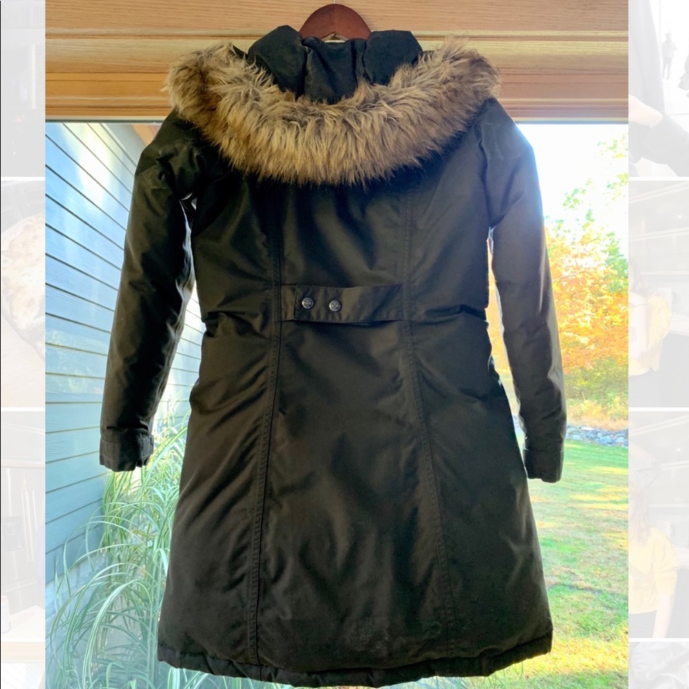 North Face Parka with Faux Fur hood trim